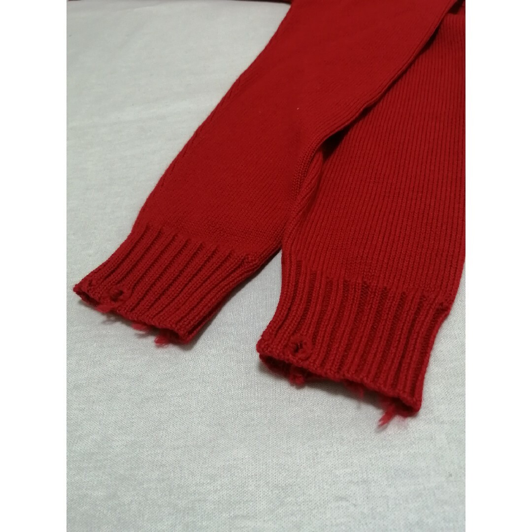 ★新品・ユニセックス★【Maison Margiela】ニット バニー M 赤
