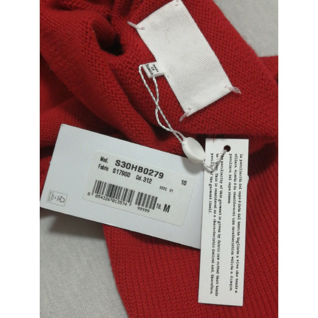 ★新品・ユニセックス★【Maison Margiela】ニット バニー M 赤