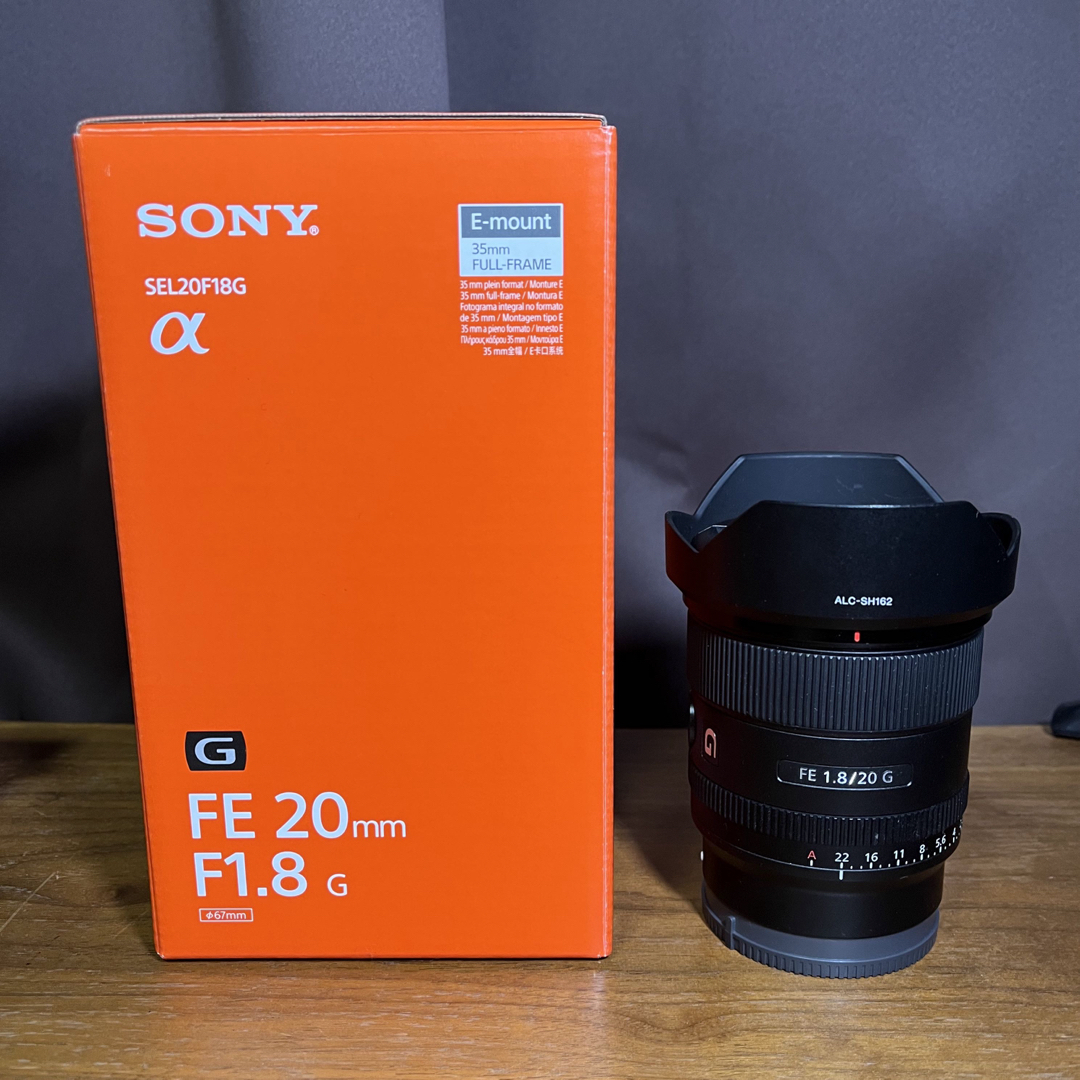 FE20mmF1.8G（SEL20F18G）sony