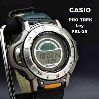 カシオ(CASIO)のCASIO PRO TREK Ley PRL-35 プロトレック アウトドア(腕時計(デジタル))