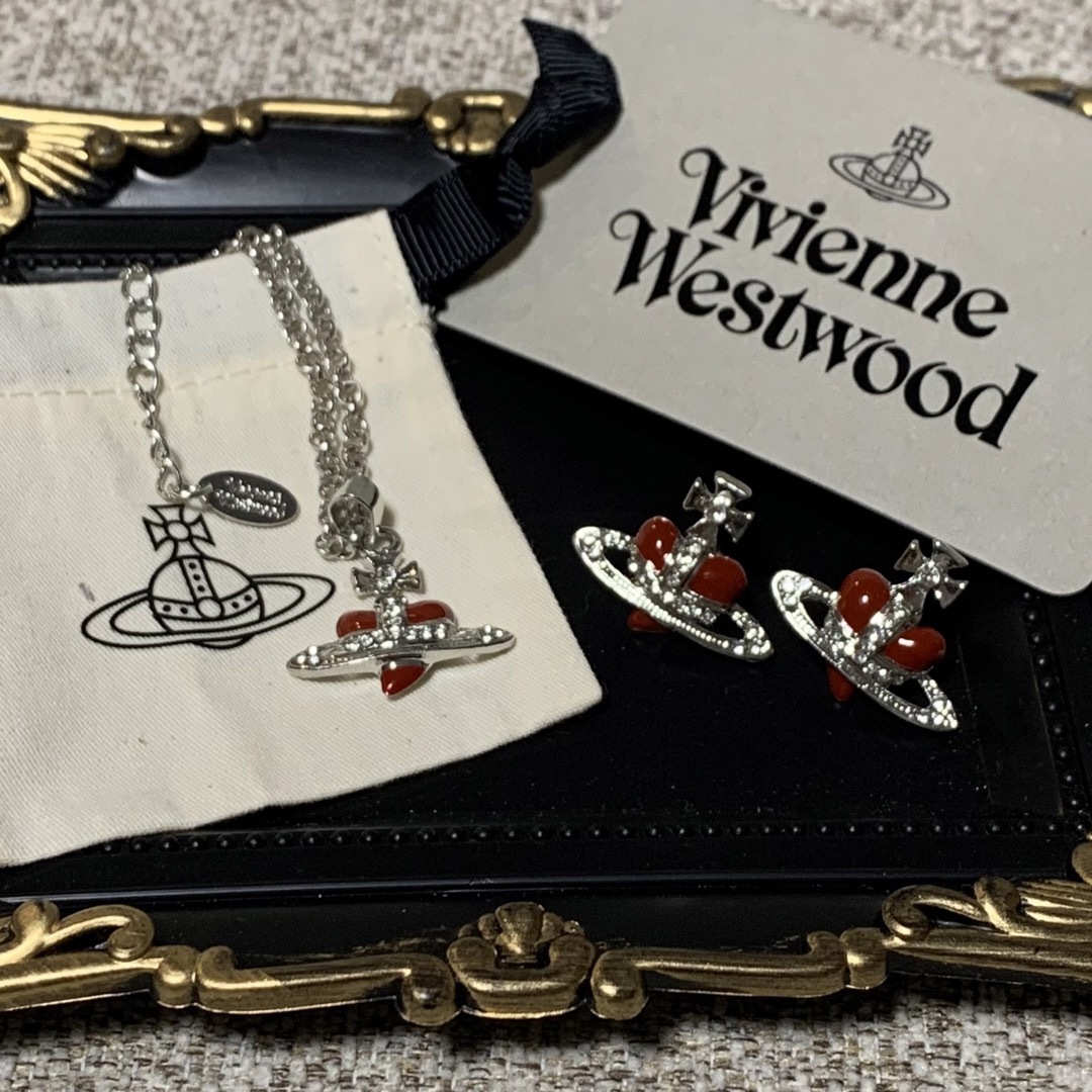 Vivienne Westwood ディアマンテ　レッド　セット品