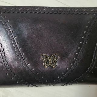 アナスイ(ANNA SUI)のアナスイ　長財布　黒(財布)