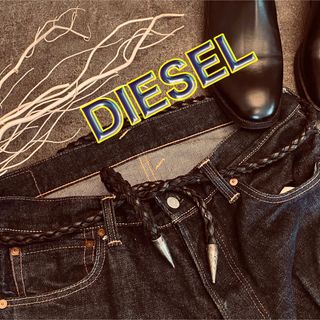 ディーゼル(DIESEL)のディーゼル メンズ 黒 ベルト (ベルト)