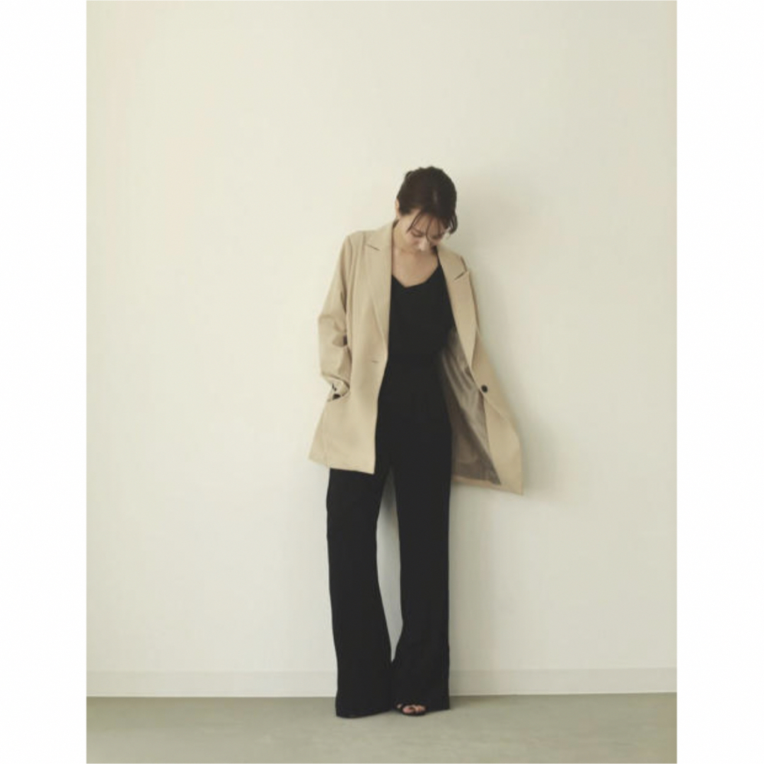 louren ローレン　satin highwaist pants