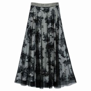 アメリヴィンテージ(Ameri VINTAGE)のAVA DOT TULLE LAYERED SKIRT(ロングスカート)