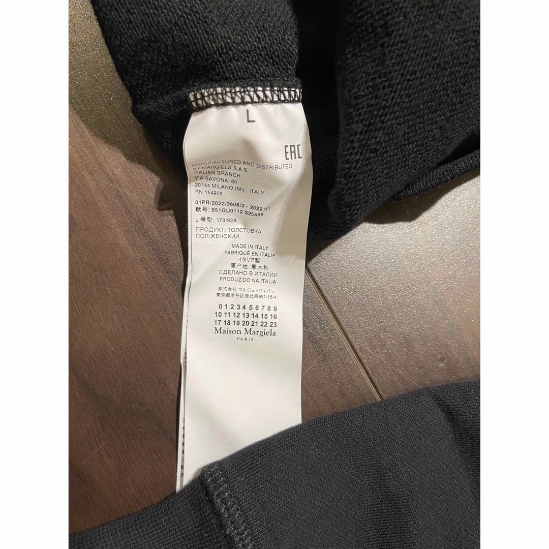 Maison Martin Margiela(マルタンマルジェラ)のメゾン マルジェラ MAISON MARGIELA オーバーサイズ スウェット メンズのトップス(スウェット)の商品写真