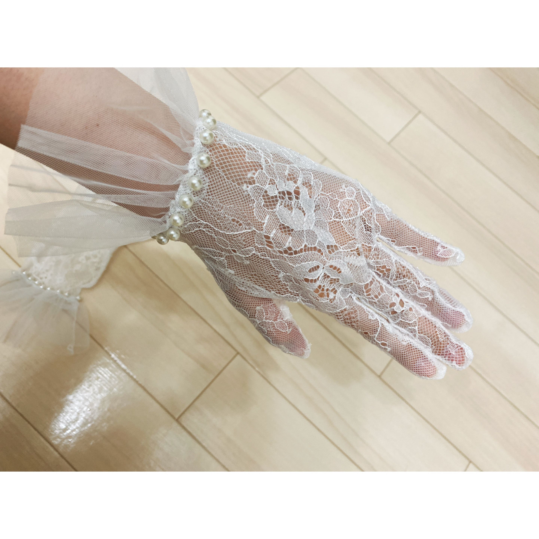 結婚式　グローブ レディースのファッション小物(手袋)の商品写真
