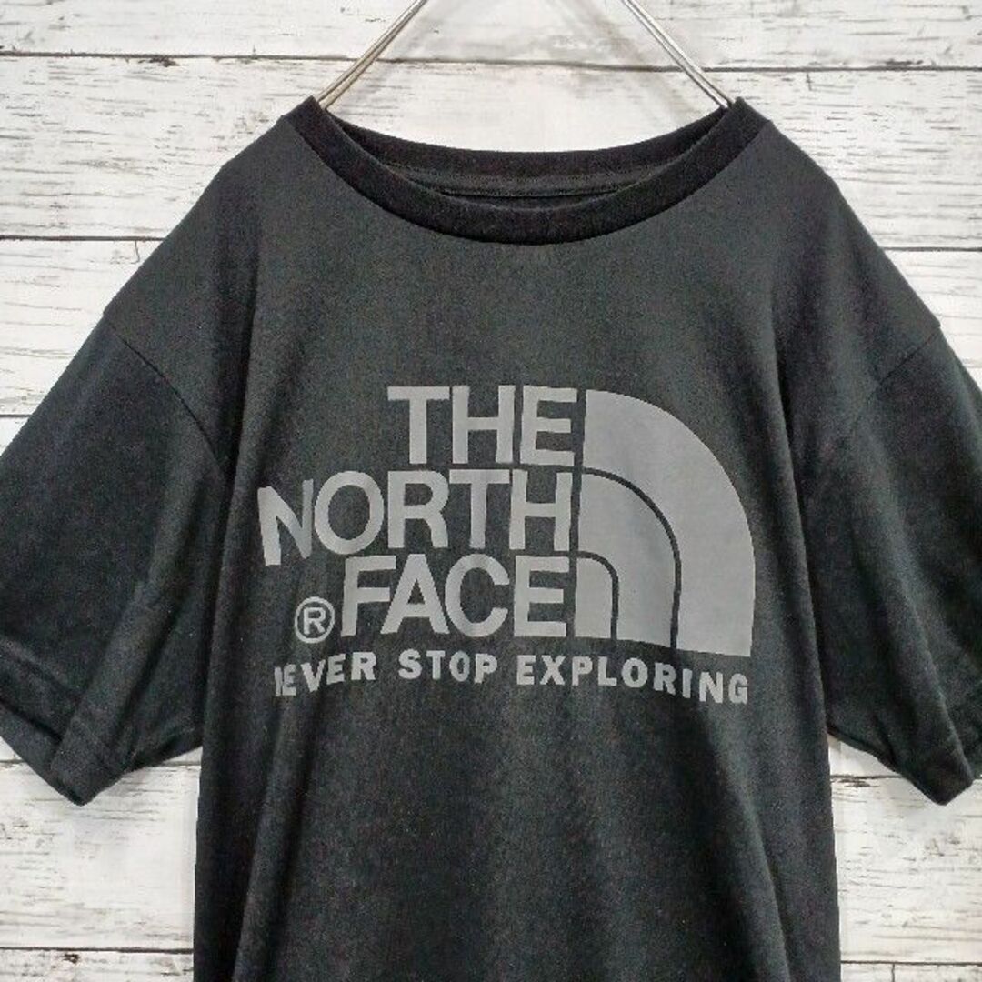 THE NORTH FACE ザノースフェイス メンズTシャツ M キャンプ