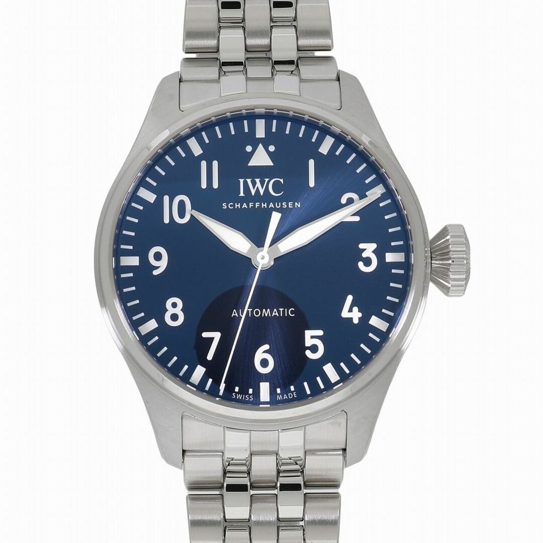 [i6966]IWC ビッグ パイロット ウォッチ 43 IW329304 ブルー メンズ