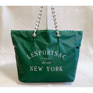 ロンシャン(LONGCHAMP)のLeSportsac レスポートサック　トートバッグ　2WAY グリーン(トートバッグ)