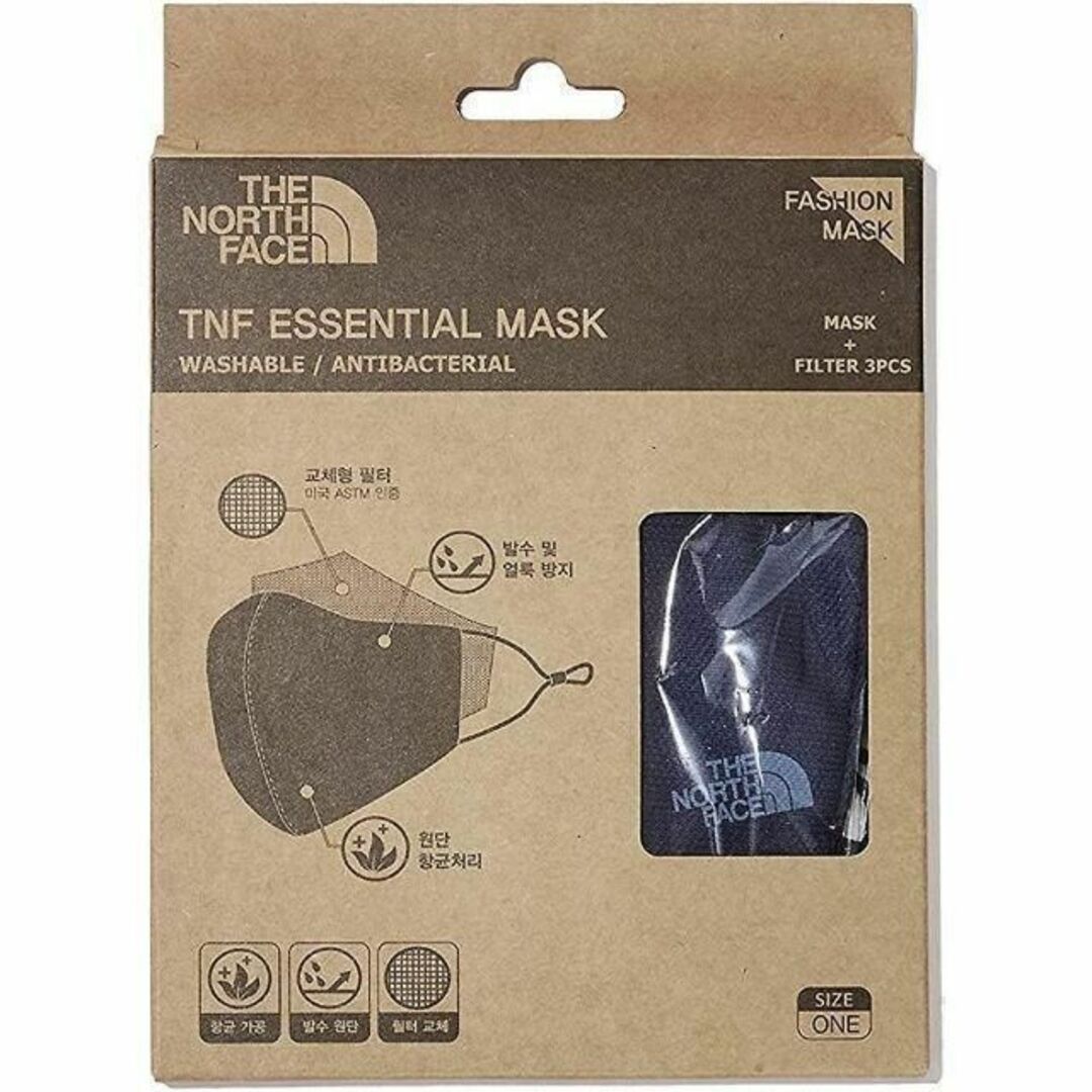 THE NORTH FACE(ザノースフェイス)の【韓国限定モデル】【ザ・ノースフェイス】青 TNF ESSENTIAL MASK メンズのメンズ その他(その他)の商品写真