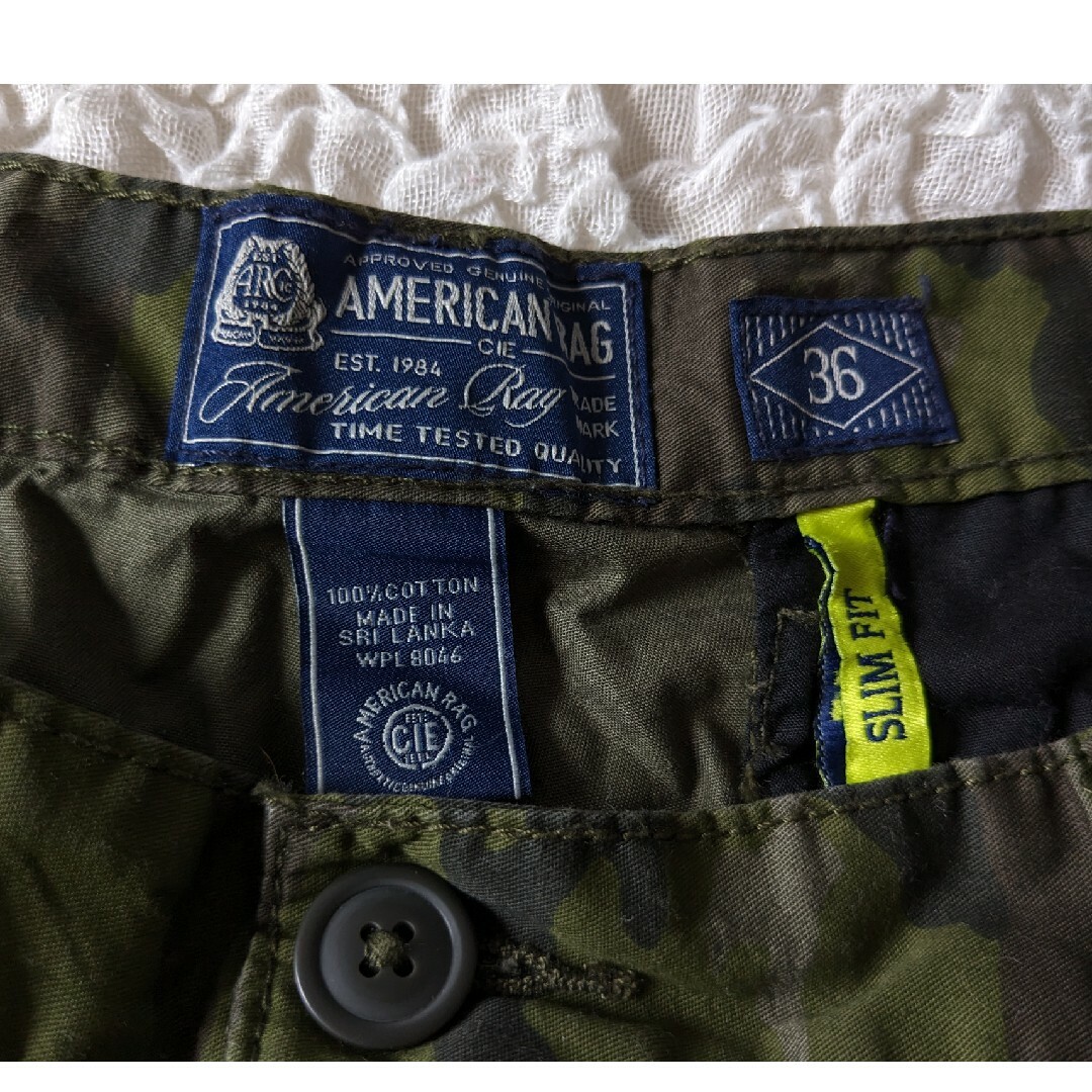 AMERICAN RAG CIE(アメリカンラグシー)のアメリカンラグシー■ショートパンツ カモフラ 36■USED メンズのパンツ(ショートパンツ)の商品写真