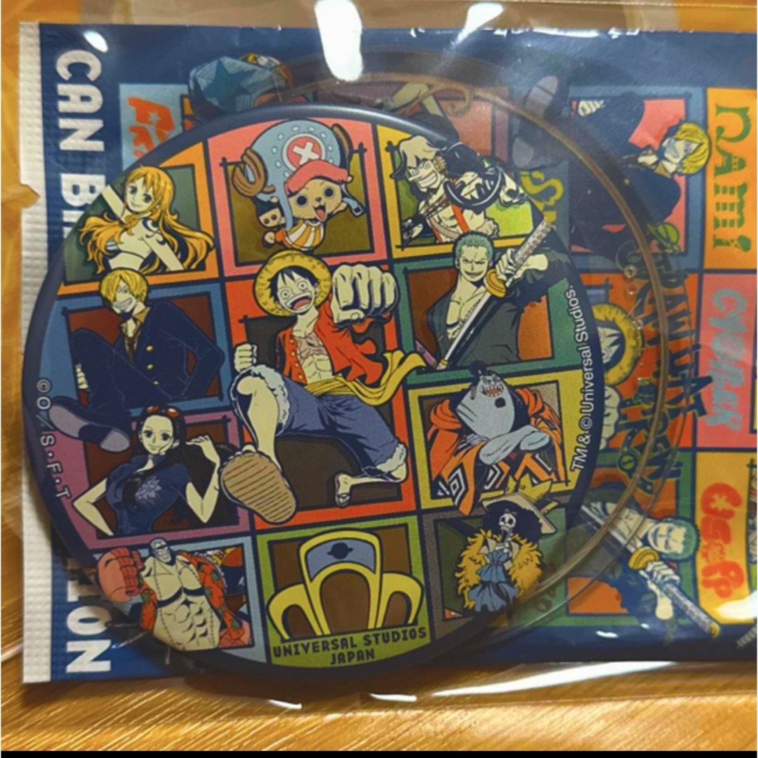 ONE PIECE - ONEPIECE 缶バッジ ユニバ USJ サンジ ゾロ ナミ 一味の
