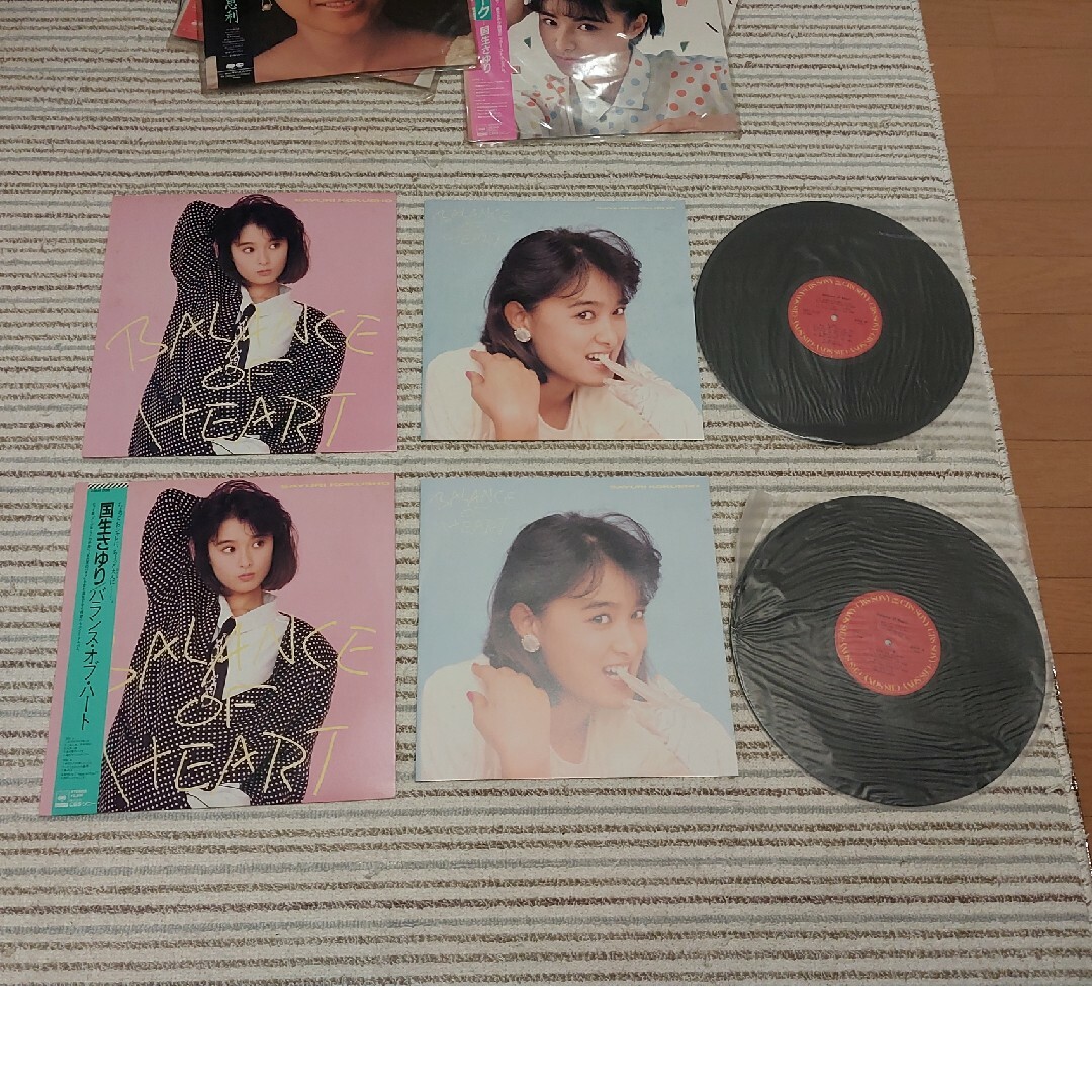 おニャン子クラブ　LP　セット　国生さゆり　新田恵利 エンタメ/ホビーのCD(ポップス/ロック(邦楽))の商品写真