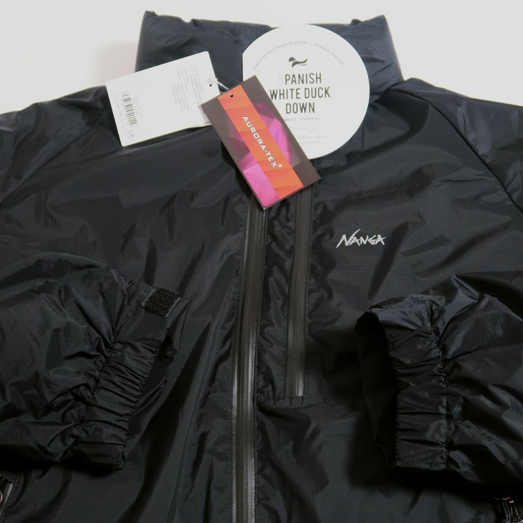 XL 新品 NANGA オーロラ ダウン ジャケット スタンド カラー  黒
