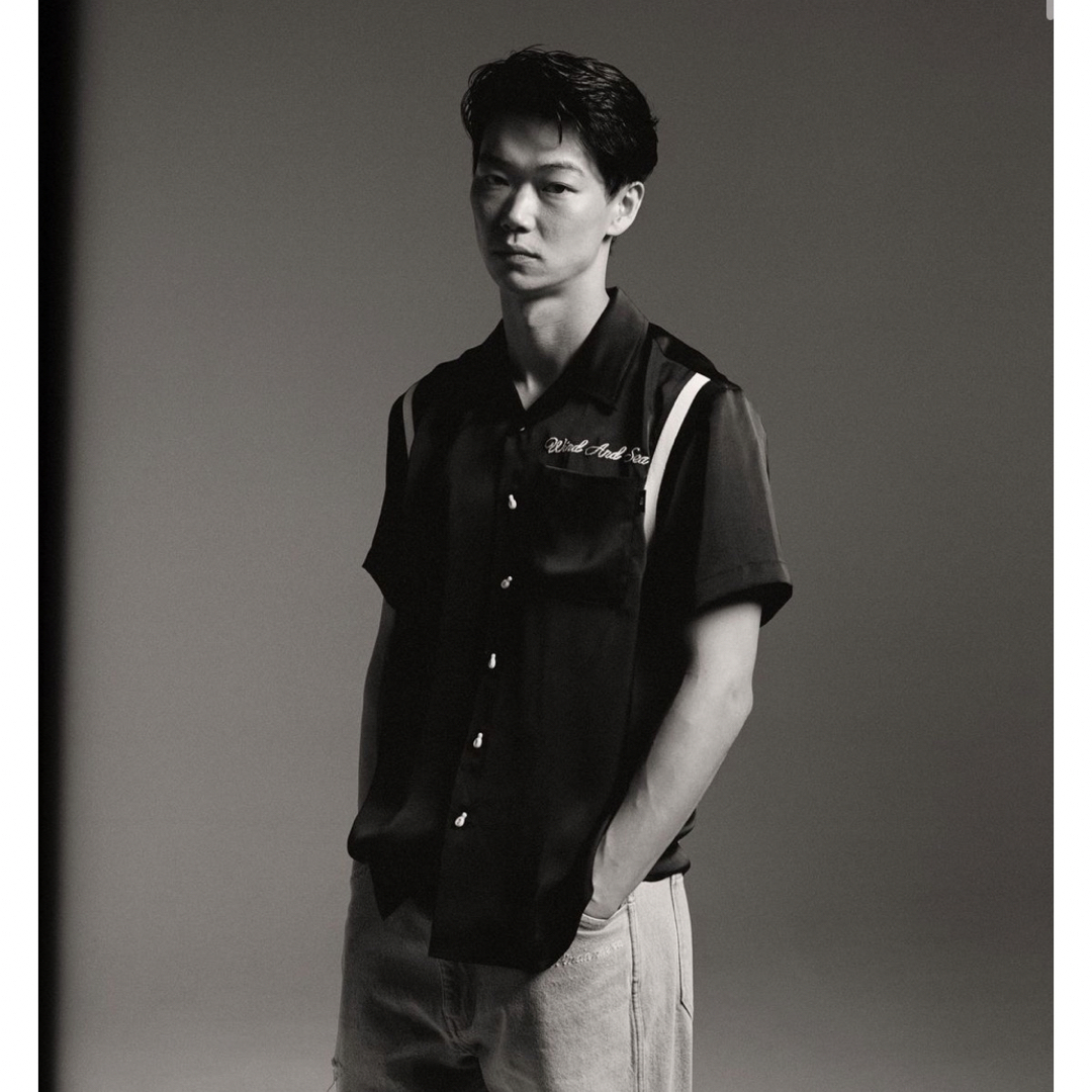 WIND AND SEA - 【WIND AND SEA】SD BOWLING SHIRT BLACK Lの通販 by