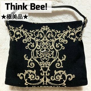 シンクビー(Think Bee!)の美品★Think Bee!★シンクビー ゴールデンミュージアム ラージバッグ(トートバッグ)