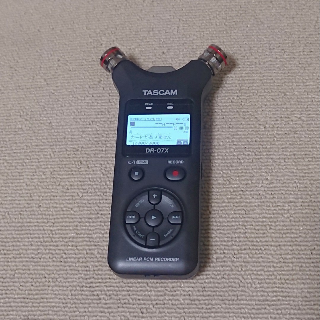 TASCAM タスカム DR-07X ハンディレコーダー