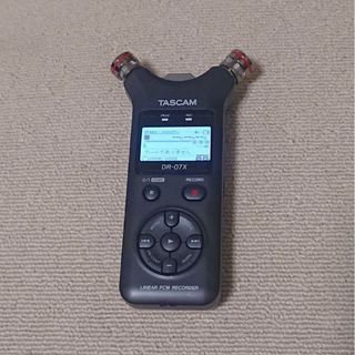 テスコム(TESCOM)のTASCAM タスカム DR-07X ハンディレコーダー(マイク)