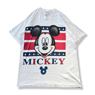 ディズニー(Disney)の90s MICKEY UNLIMITED ミッキー 半袖Tシャツ XL USA製(Tシャツ/カットソー(半袖/袖なし))