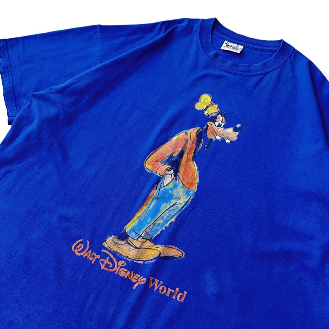 90s ウォルトディズニーワールド グーフィー スケッチプリントTシャツ 半袖
