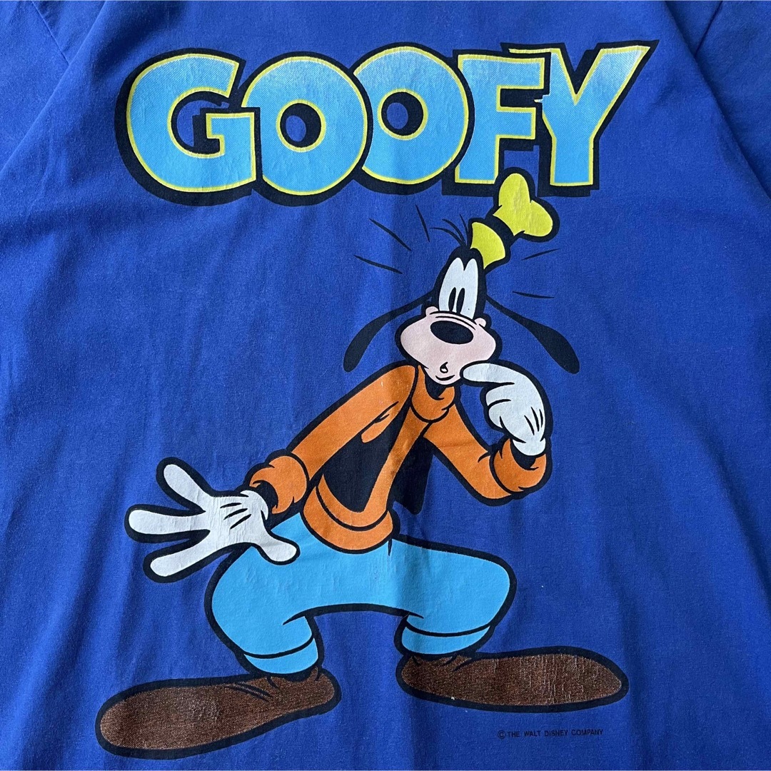 【ヴィンテージ】90s ディズニー グーフィー プリントTシャツ XL USA製