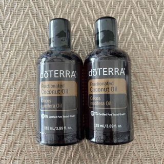 ドテラ(doTERRA)のドテラ doTERRA ココナッツオイル 英語表記 2本 新品未開封(エッセンシャルオイル（精油）)