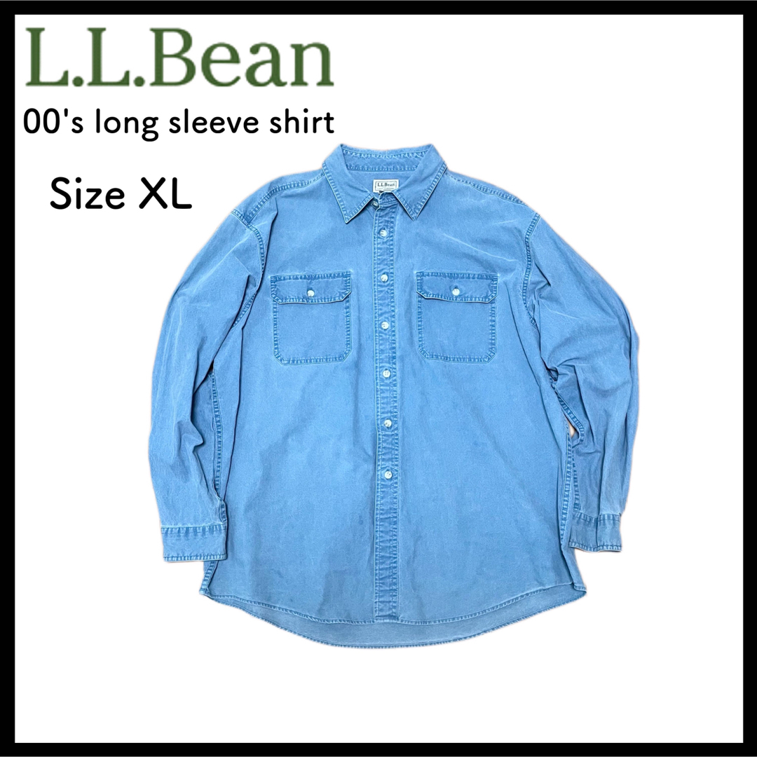 L.L.Bean - 00's L.L.Bean long sleeve shirtの通販 by KAZU's shop