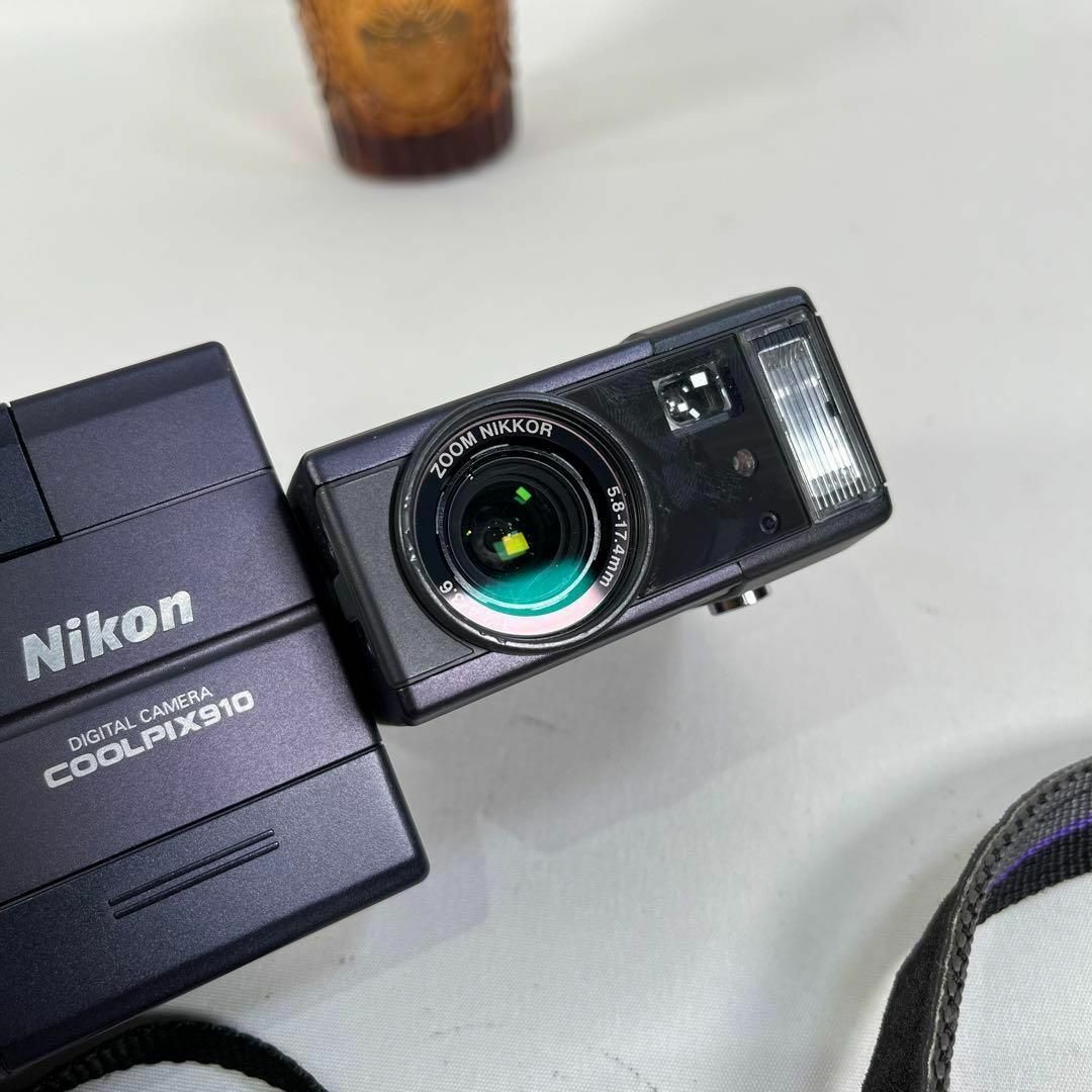 動作確認済み 美品 Nikon coolpix 910 オールド デジカメ-