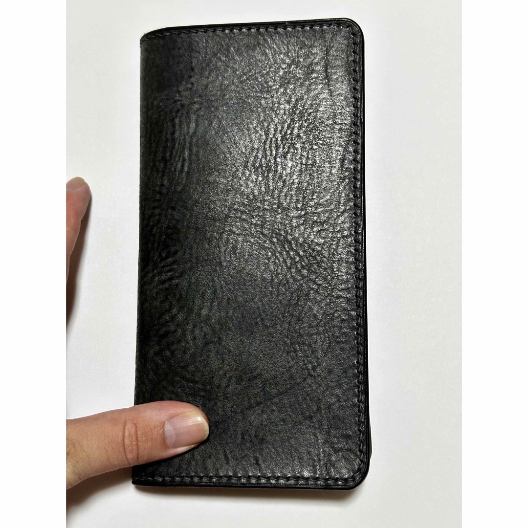 ロングウォレット 長財布 アラスカレザー - 財布