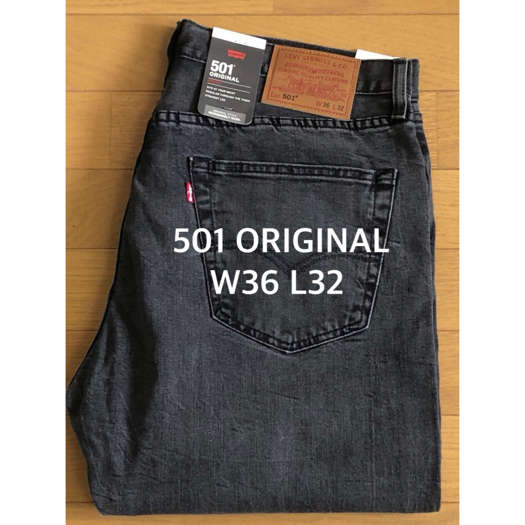 ■LEVI'S リーバイス 501■ホワイトデニム オリジナルフィット w36