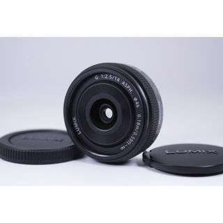 パナソニック(Panasonic)のPANASONIC LUMIX G 14mm F2.5 ASPH.ほぼ新品166(レンズ(単焦点))