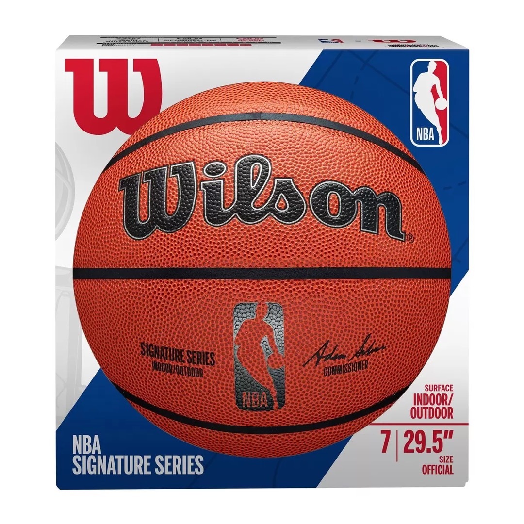 wilson(ウィルソン)の新品⭐️ ウィルソン Wilson 公式球 NBA バスケットボール 7号球 スポーツ/アウトドアのスポーツ/アウトドア その他(バスケットボール)の商品写真
