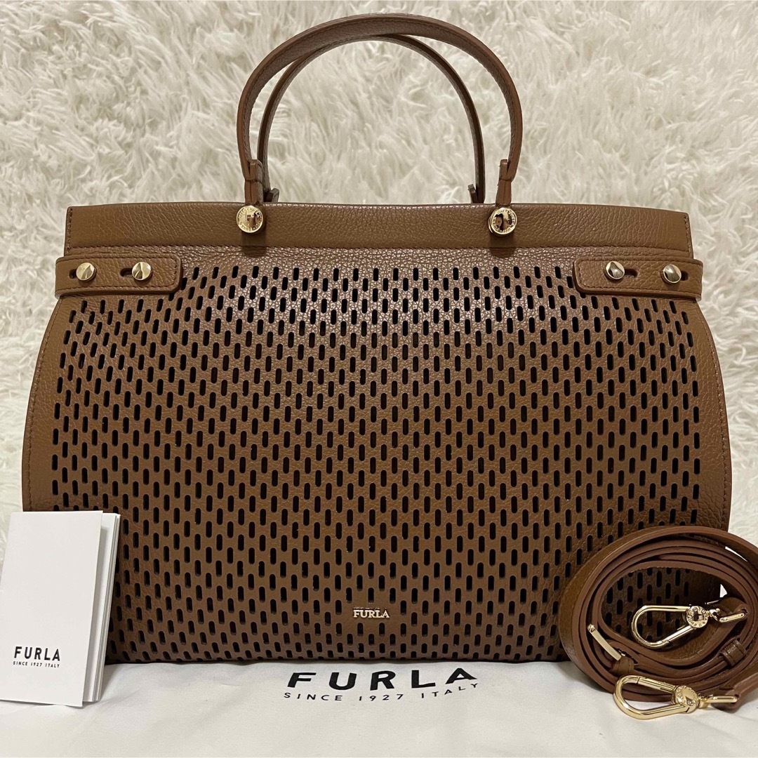 フルラ  FURLA furla ショルダーバッグ　2way 　茶色　新品未使用