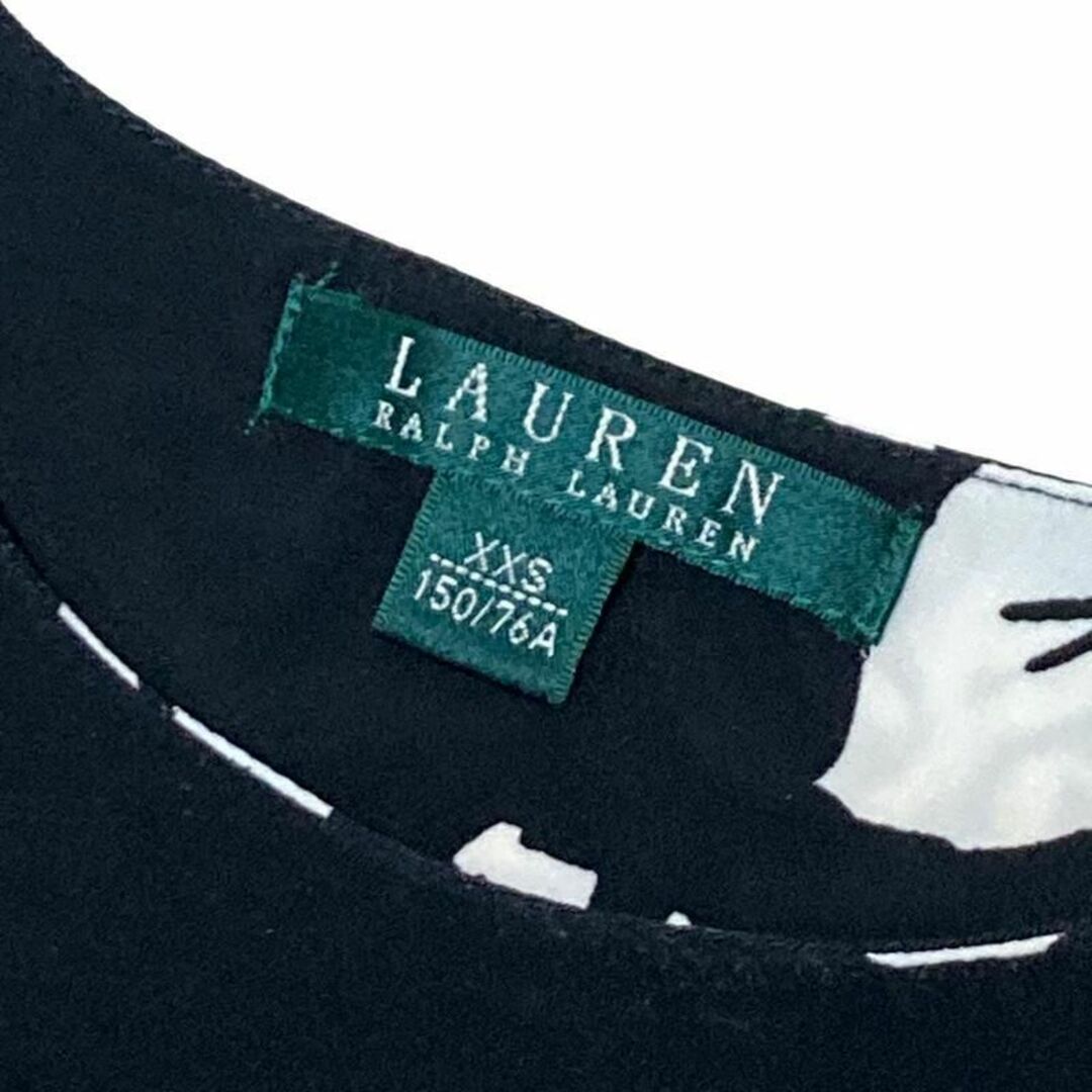 Ralph Lauren(ラルフローレン)の【高級】LAUREN RALPH LAUREN 膝丈ワンピース 花柄 Aライン レディースのワンピース(ひざ丈ワンピース)の商品写真