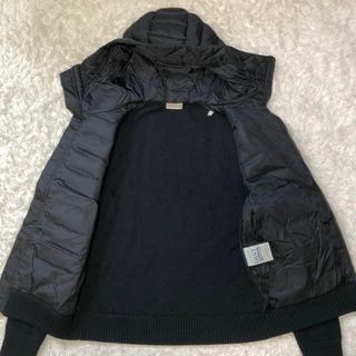 【超人気モデル】MONCLER モンクレール 希少 ニット切替ダウンジャケット