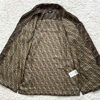 【超人気モデル】FENDI フェンディ ズッカ柄 シルク100% 即完売 シャツ | フリマアプリ ラクマ