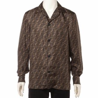 【超人気モデル】FENDI フェンディ ズッカ柄 シルク100% 即完売 シャツ | フリマアプリ ラクマ