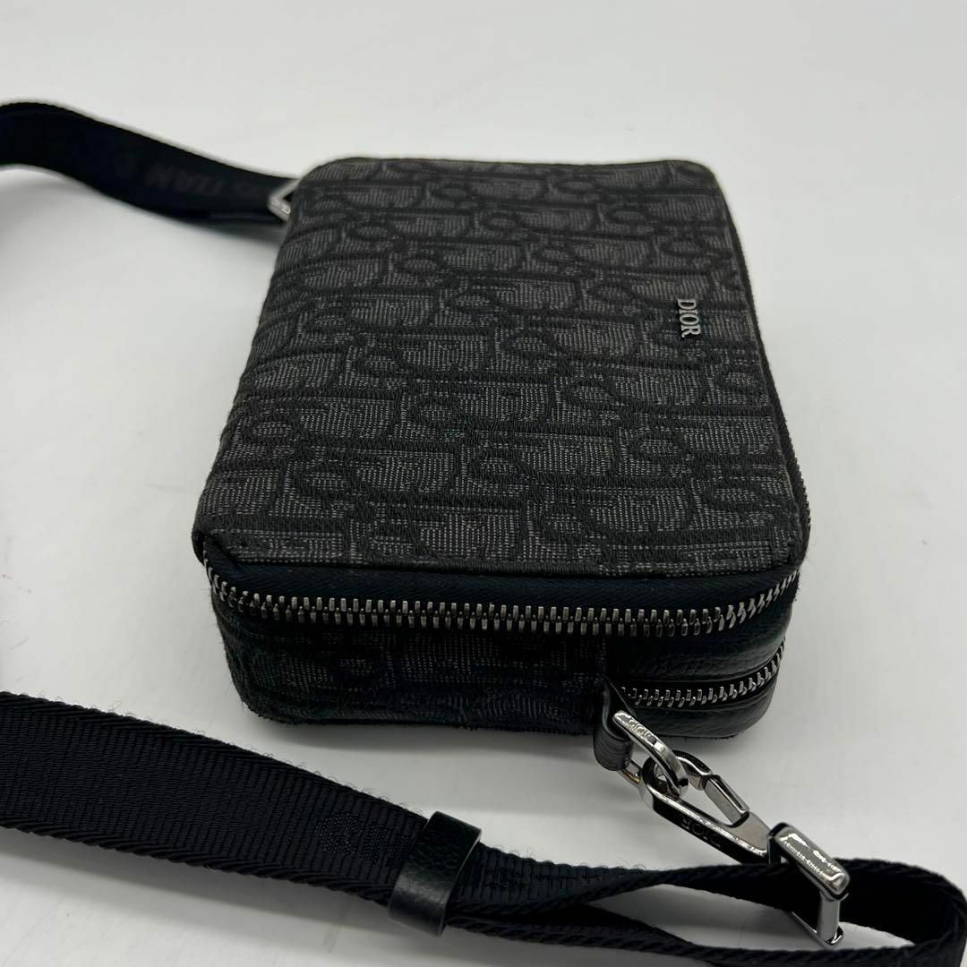 【美品】Dior ディオール トロッター オブリーク 2wayショルダーバッグ