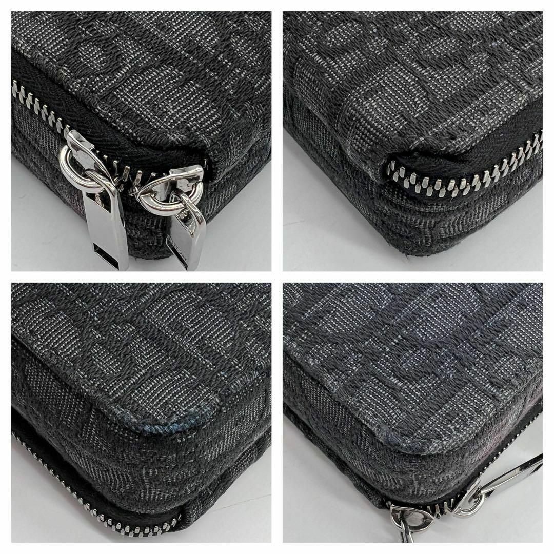 【美品】Dior ディオール トロッター オブリーク 2wayショルダーバッグ