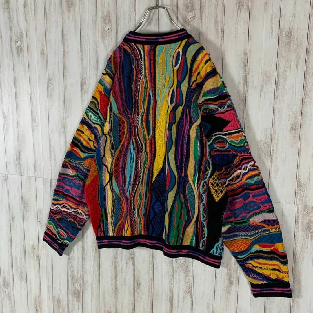 COOGI - 【幻の1点モノ】coogi クージー 立体 編込み 3Dニット 即完売