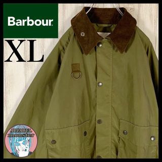 超絶人気モデル】バブアー 襟コーデュロイ XL ノンオイル スペイ