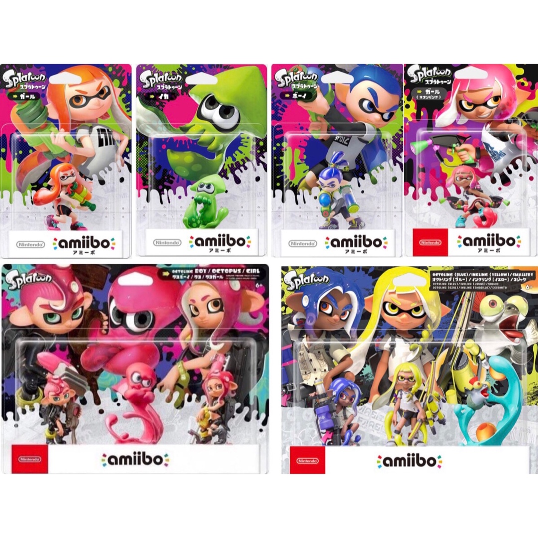 amiibo スプラトゥーン 10体セット