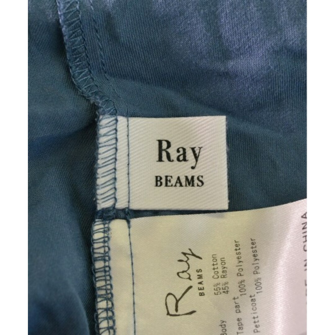 Ray BEAMS(レイビームス)のRay Beams レイビームス ワンピース -(M位) 青 【古着】【中古】 レディースのワンピース(ひざ丈ワンピース)の商品写真