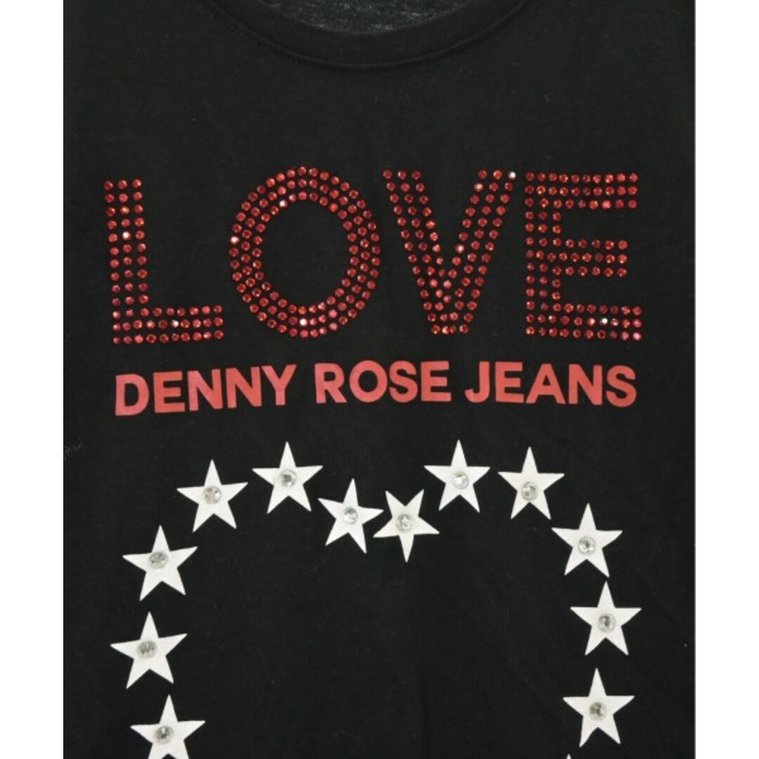 DENNYROSE(デニーローズ)のDENNY ROSE デニーローズ Tシャツ・カットソー M 黒 【古着】【中古】 レディースのトップス(カットソー(半袖/袖なし))の商品写真