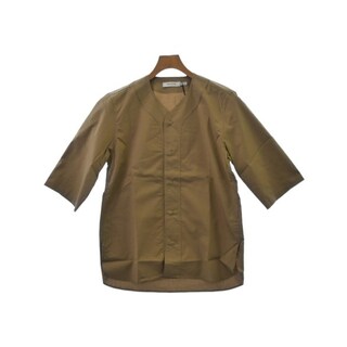 ノンネイティブ(nonnative)のnonnative カジュアルシャツ 0(XS位) 茶系(ストライプ) 【古着】【中古】(シャツ)