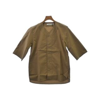 ノンネイティブ(nonnative)のnonnative カジュアルシャツ 0(XS位) 茶系(ストライプ) 【古着】【中古】(シャツ)