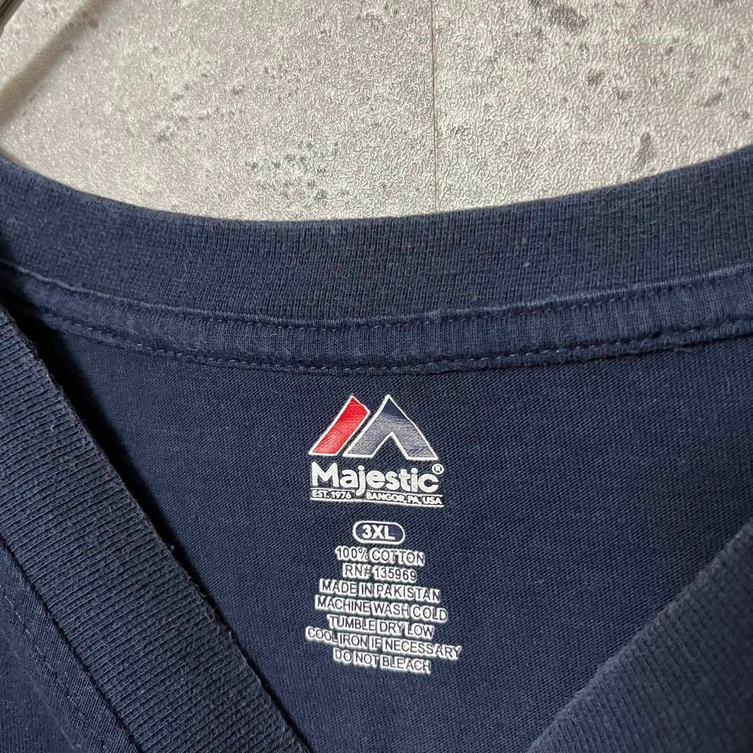 Majestic(マジェスティック)のMajestic マジェスティック Tシャツ 野球 メジャー タイガース 3XL メンズのトップス(Tシャツ/カットソー(半袖/袖なし))の商品写真
