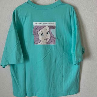 ディズニー(Disney)の新品タグ付●ユニクロ UT ディズニープリンセス アリエルＴシャツ　ＸＬ(Tシャツ(半袖/袖なし))