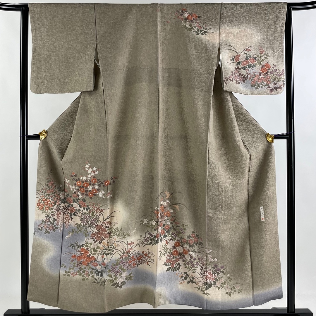 訪問着 身丈155cm 裄丈65cm 正絹 美品 秀品